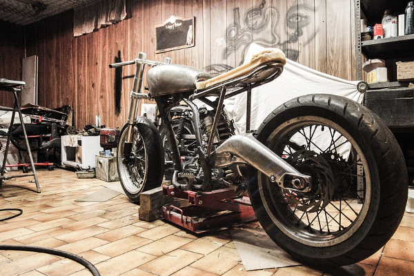 Bild_Motorradversicherung Motorrad Garage